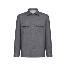 [Brunello Cucinelli] Shirts Long Sleeve FW26 MY6660721C002