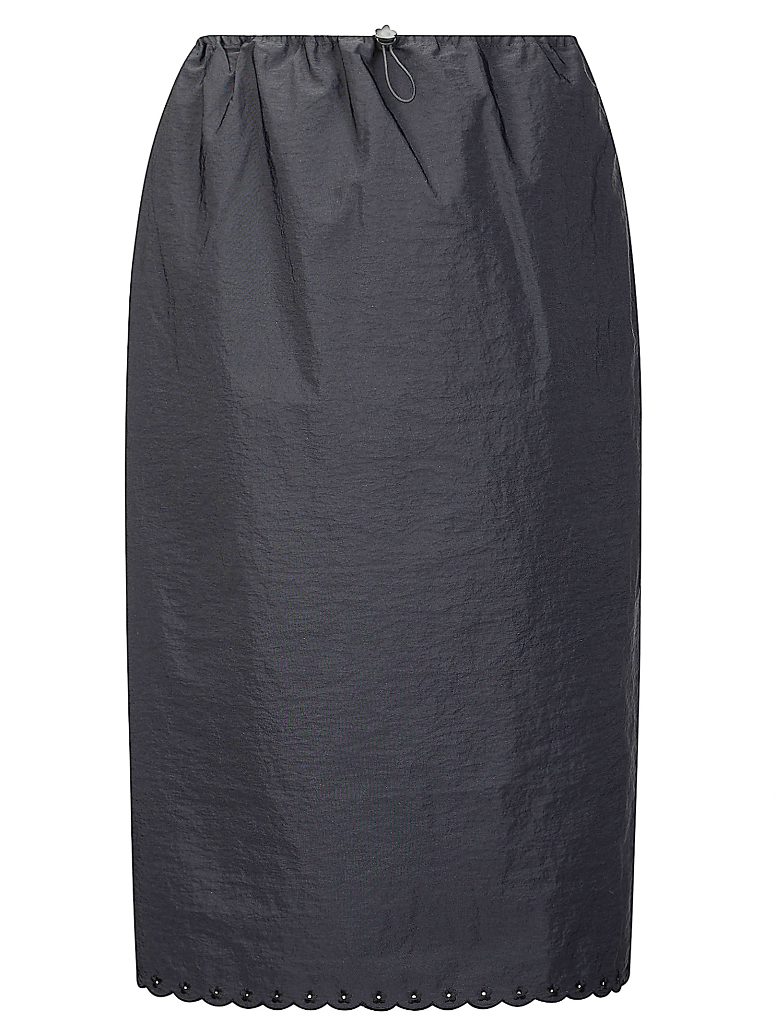 [Cecilie Bahnsen] Long skirt SS26 126RTW17004 BLACK