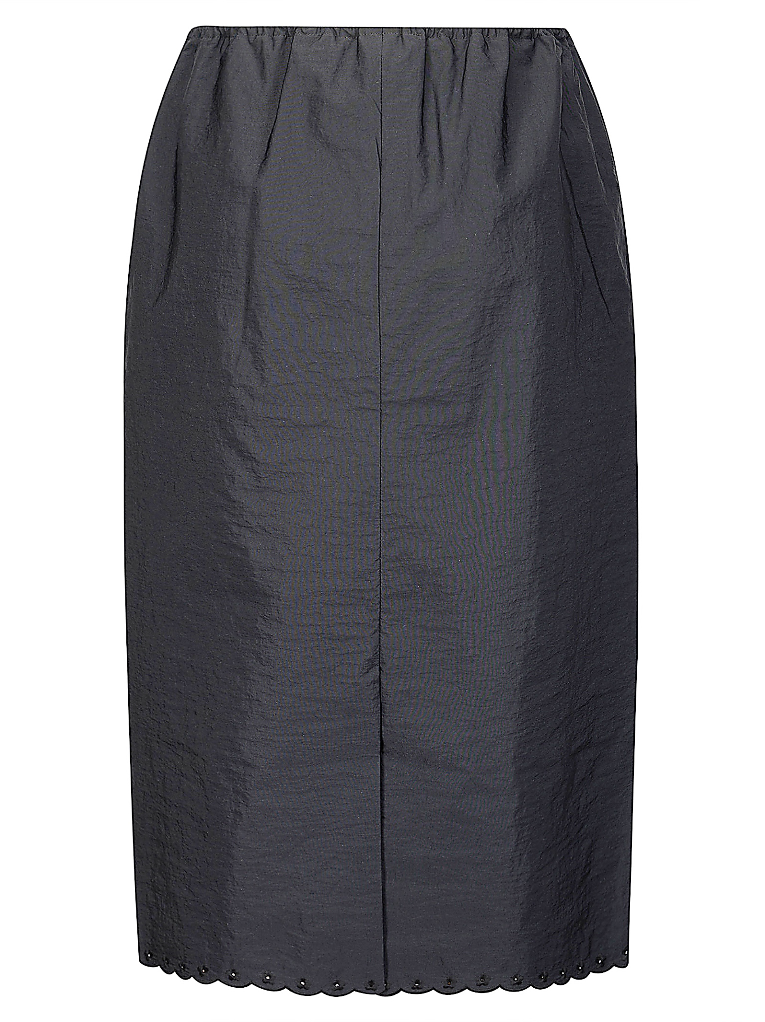 [Cecilie Bahnsen] Long skirt SS26 126RTW17004 BLACK