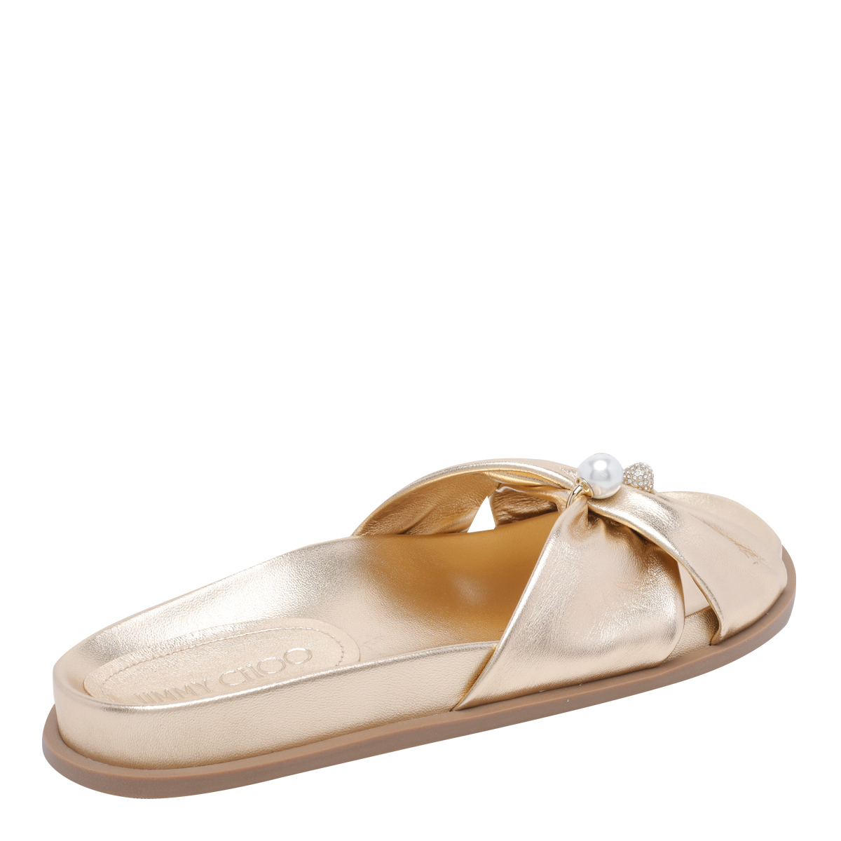 [Jimmy Choo] Sandals FW26 RAFI FLATMNAGOLD