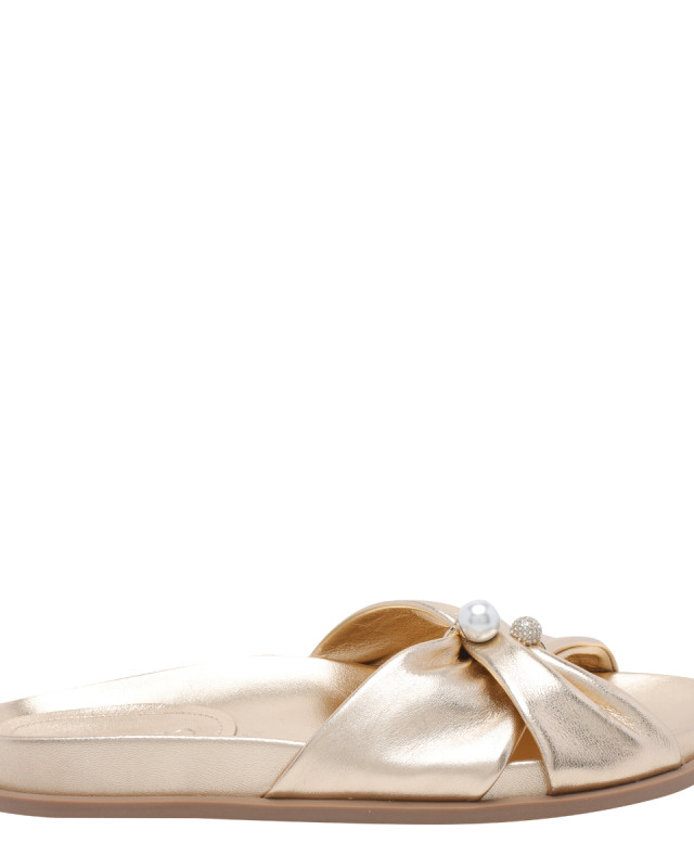 [Jimmy Choo] Sandals FW26 RAFI FLATMNAGOLD