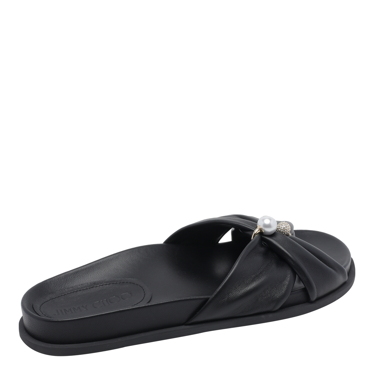 [Jimmy Choo] Sandals FW26 RAFI FLATGVRBLACK