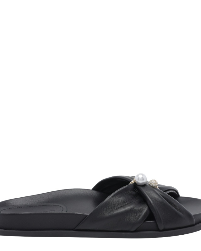 [Jimmy Choo] Sandals FW26 RAFI FLATGVRBLACK