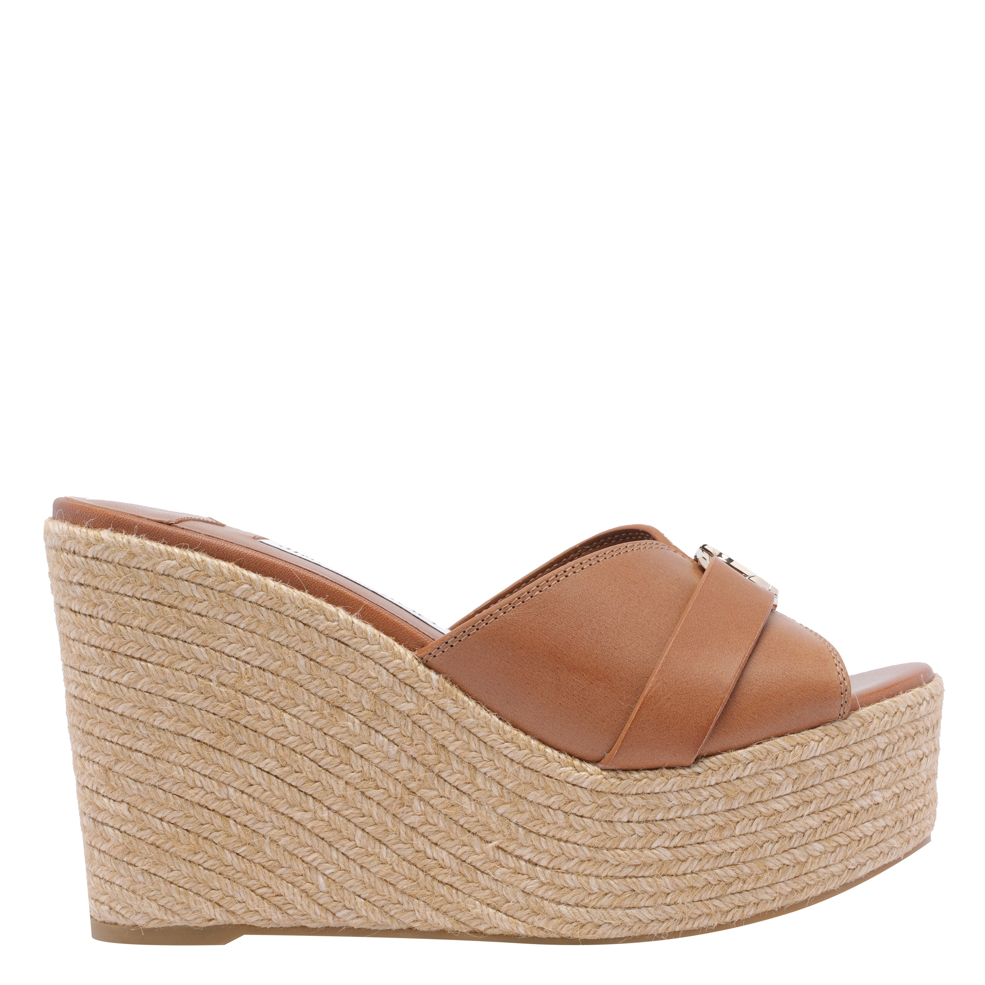 [Jimmy Choo] Sandals FW26 LEDA WEDGE 100FDZTAN/GOLD