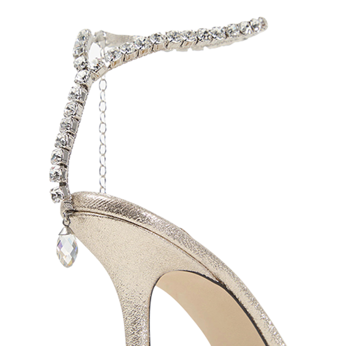 [Jimmy Choo] Pumps FW26 SAEDA 100DQMPLATINUM/CRYSTAL