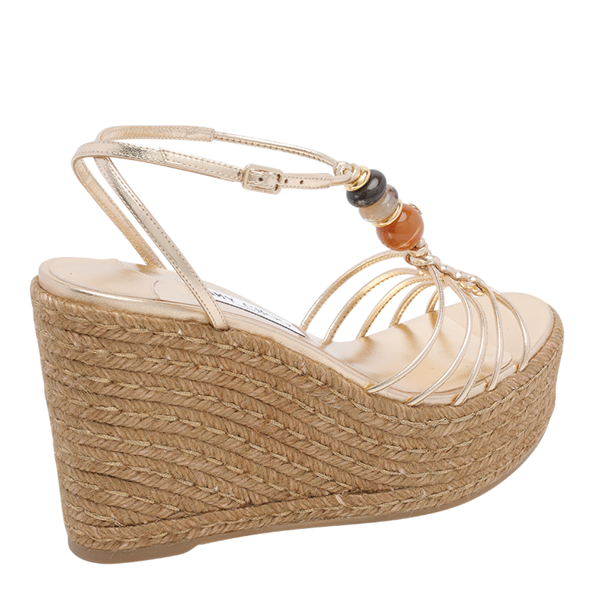 [Jimmy Choo] Sandals FW26 LEMI WEDGE 100IPRGOLD MIX