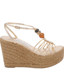 [Jimmy Choo] Sandals FW26 LEMI WEDGE 100IPRGOLD MIX