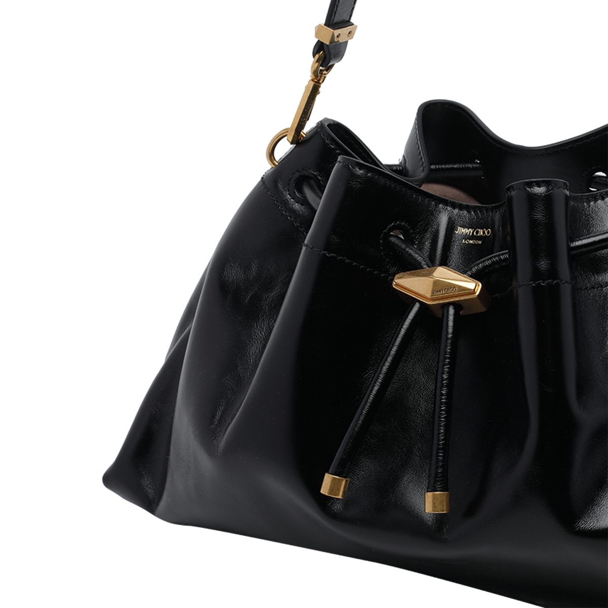 [Jimmy Choo] Shoulder bag FW26 BON BON BCKT E/WGUVBLACK/GOLD