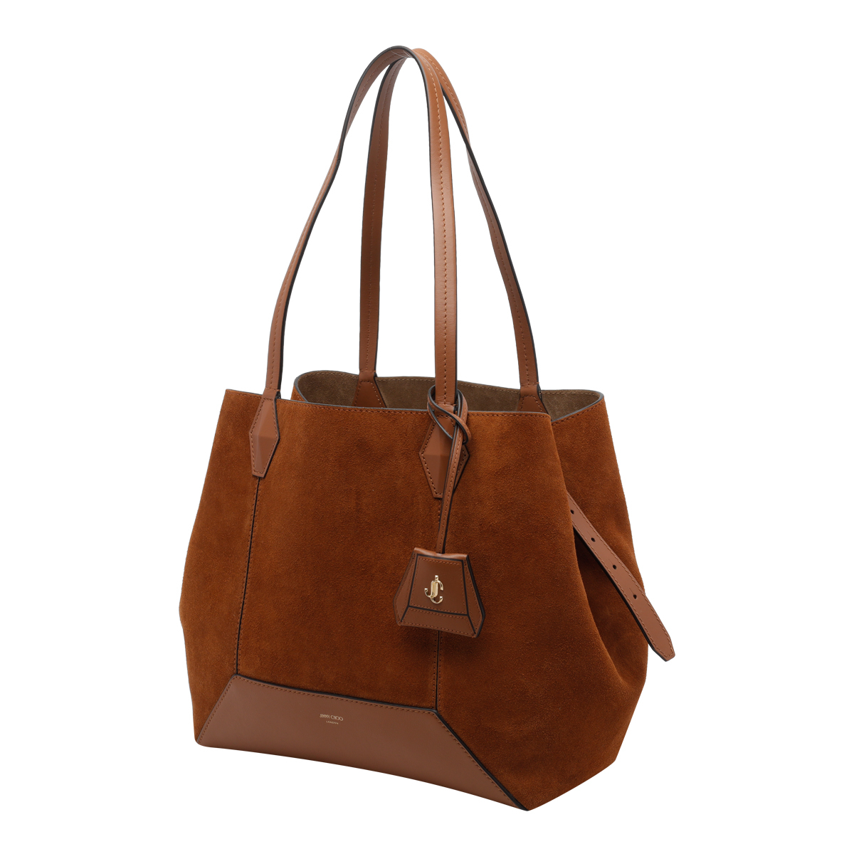 [Jimmy Choo] Tote bag FW26 DIAMOND TOTE/MSUETAN/GOLD