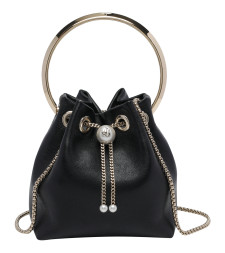 [Jimmy Choo] Tote bag FW26 BON BONTYTBLACK/LIGHT GOLD