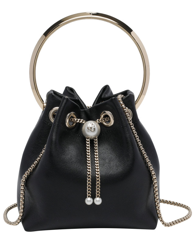 [Jimmy Choo] Tote bag FW26 BON BONTYTBLACK/LIGHT GOLD