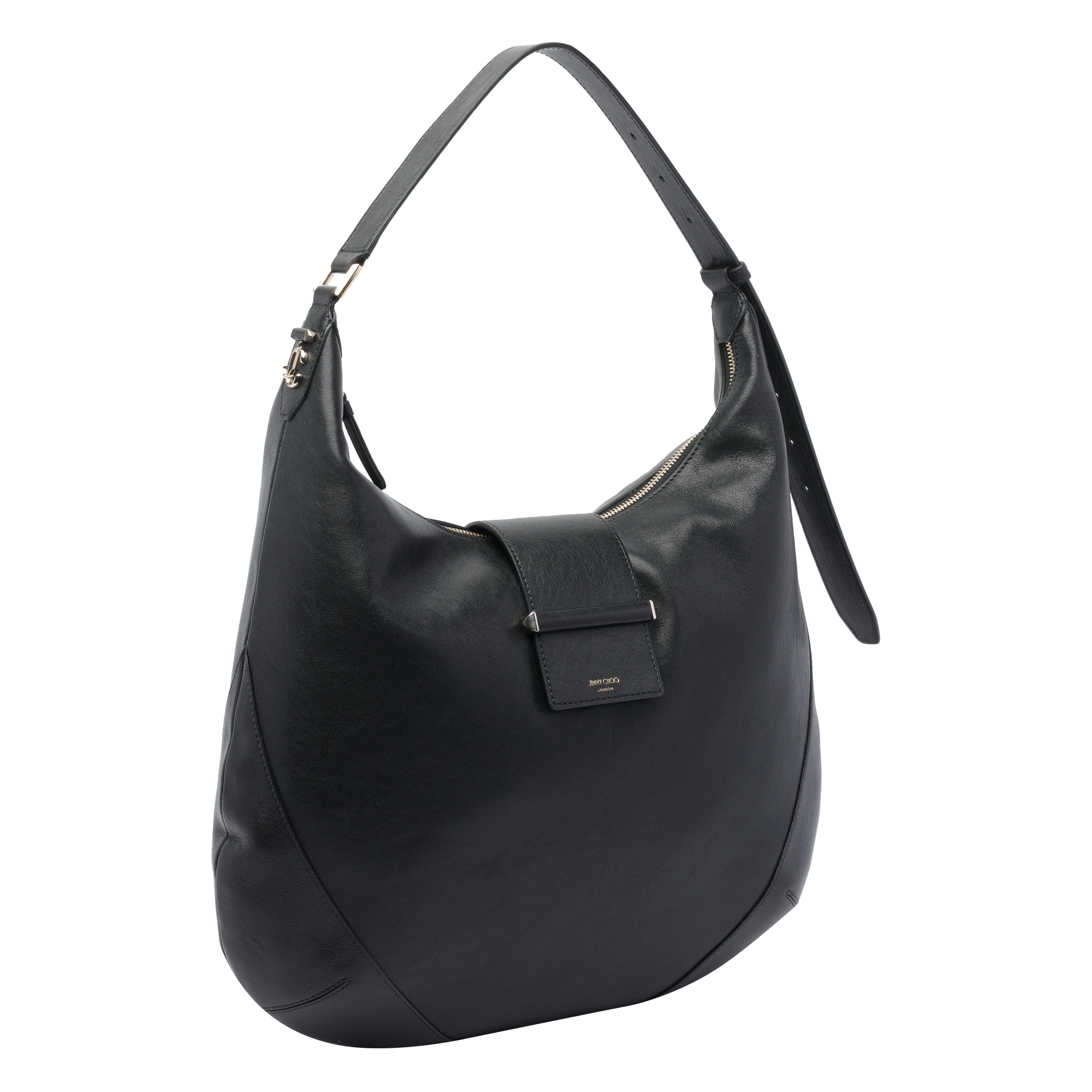 [Jimmy Choo] Tote bag FW26 BAR HOBO/MBKLBLACK/SHINY GOLD