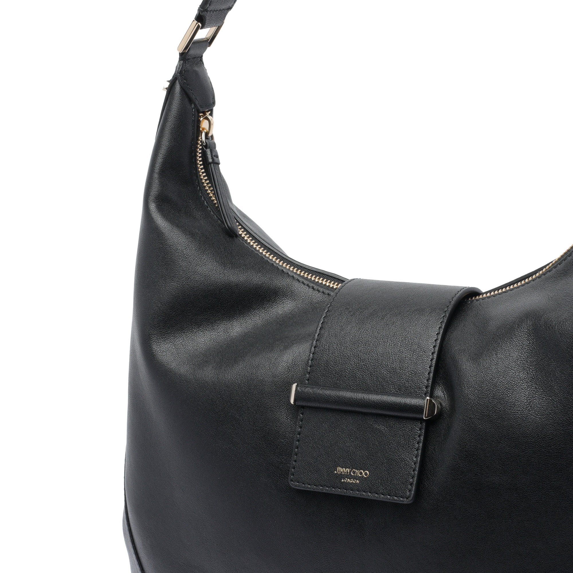 [Jimmy Choo] Tote bag FW26 BAR HOBO/MBKLBLACK/SHINY GOLD