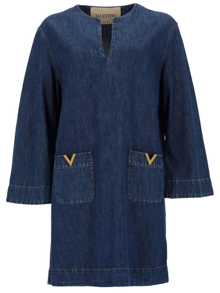 [Valentino] Long sleeve dress SS26 8B3DA03B9YA_558