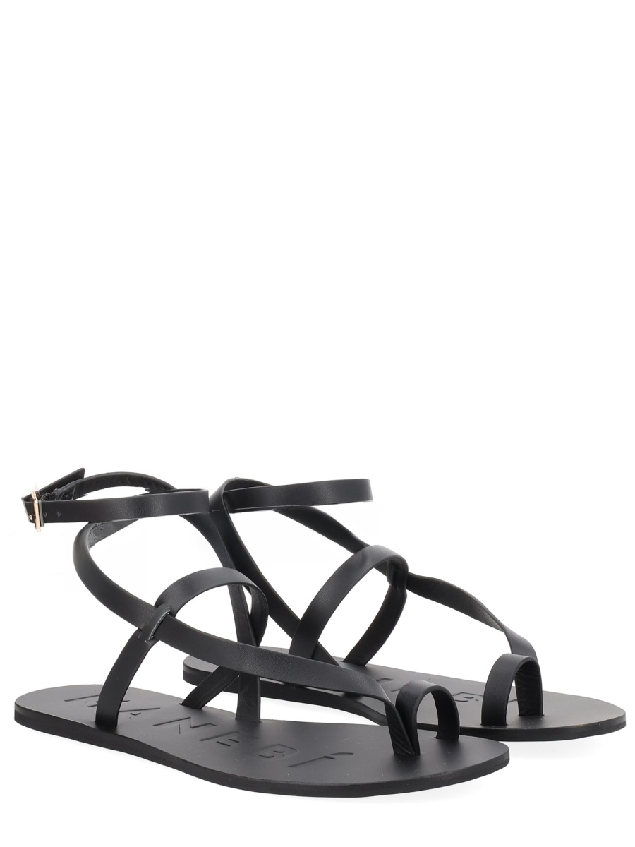 [MANEBI] Sandals SS26 I1.8Y0_BLACK