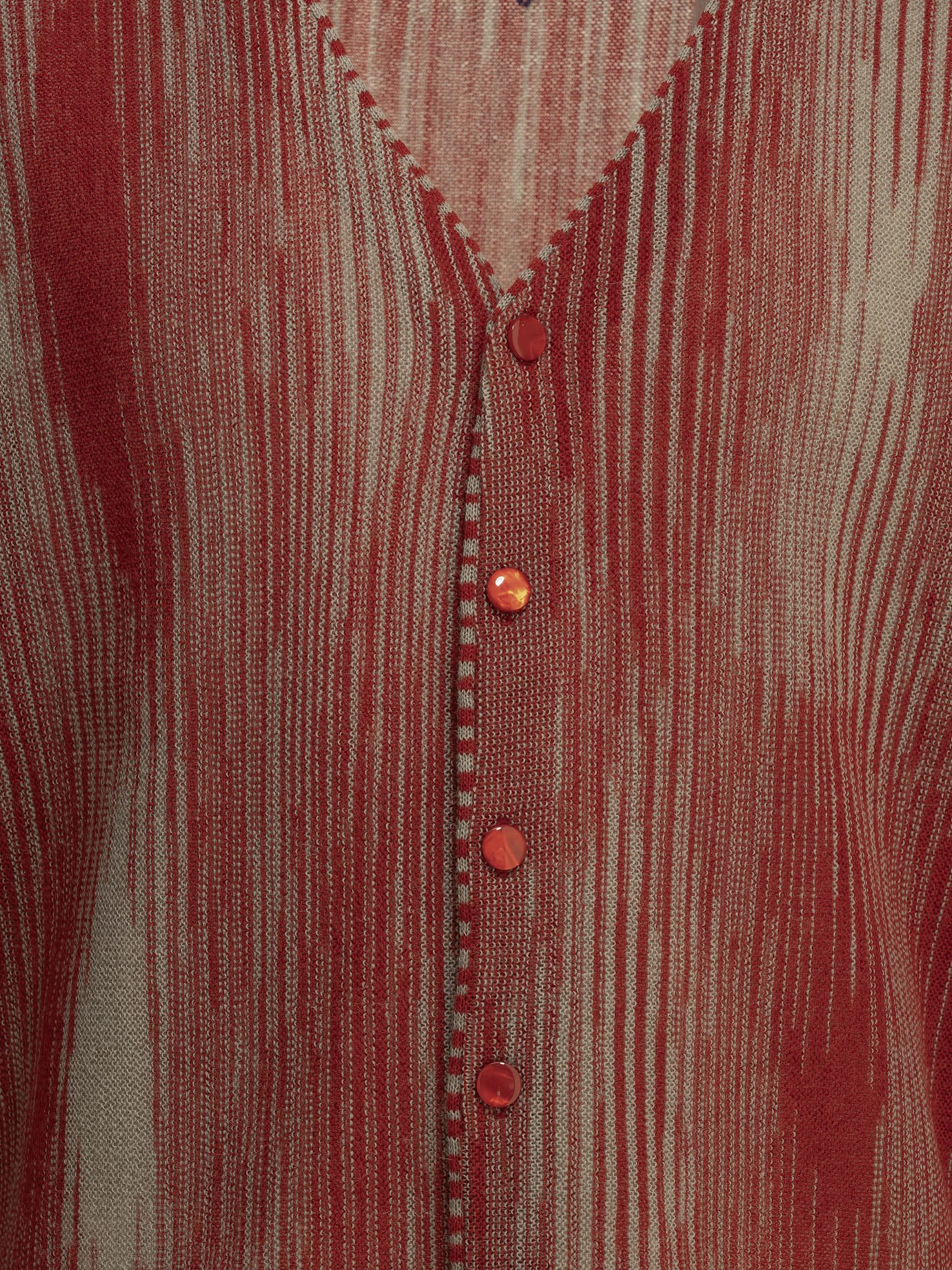 [Needles] Cardigan SS26 SX455A-Red