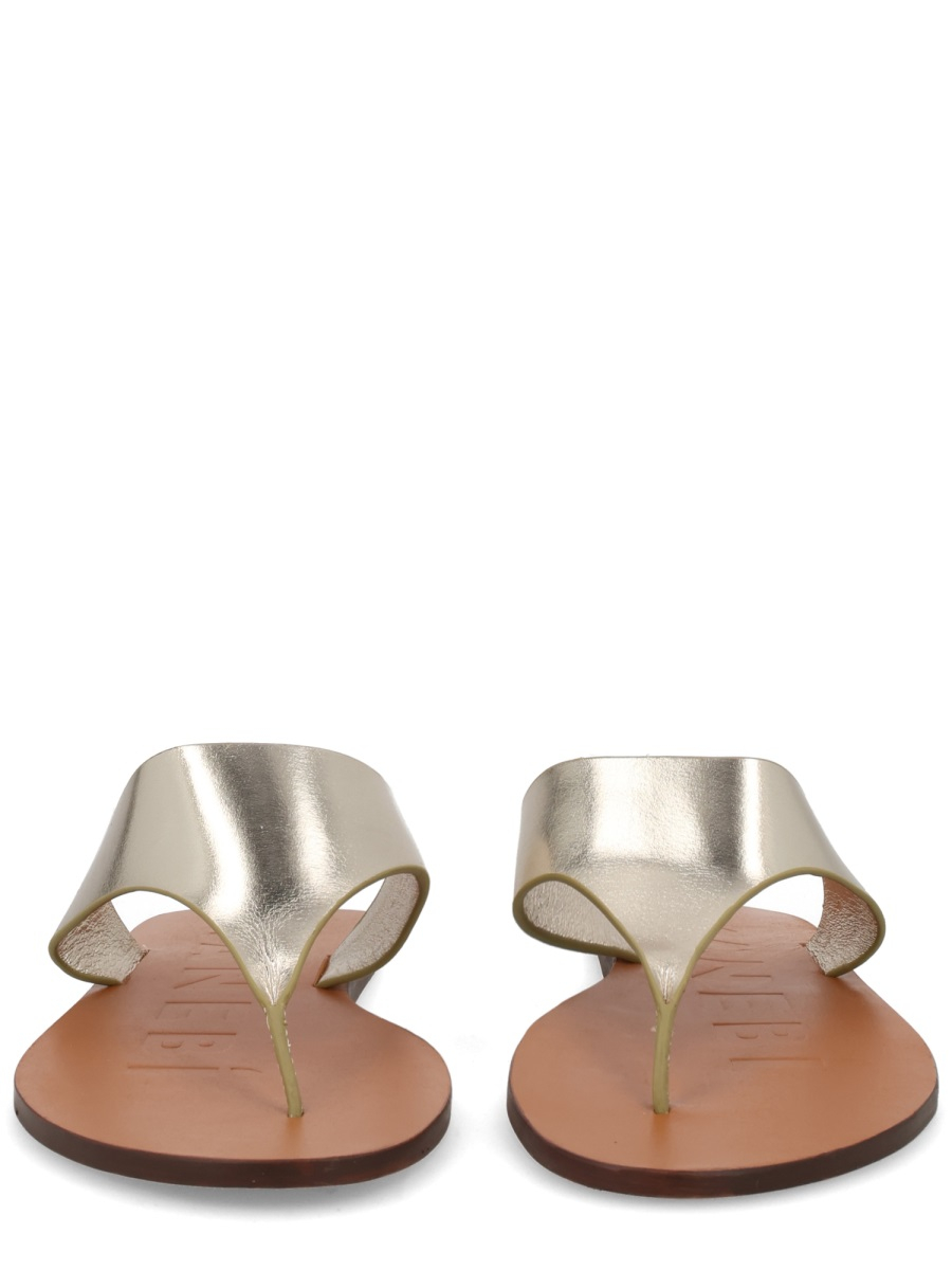 [MANEBI] Flat shoes SS26 Q2.5Y0_PLATINUM