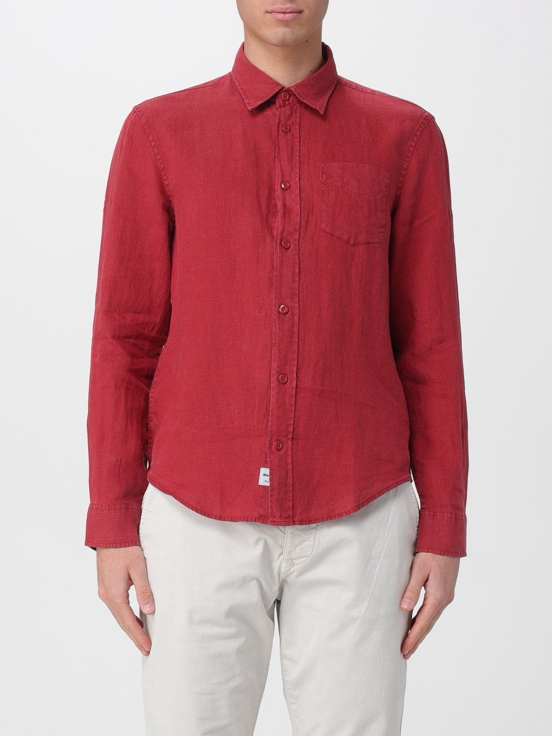 [BLAUER] Shirts Long Sleeve SS26 BLUS01128007453 483