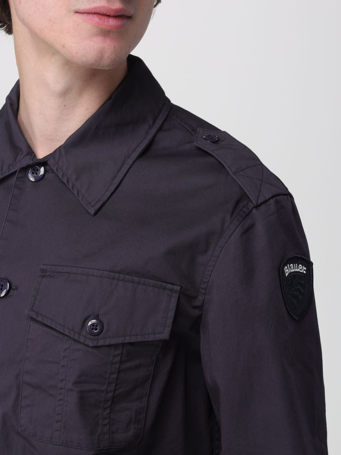 [BLAUER] Shirts Long Sleeve SS26 26SBLUS01358007499 888