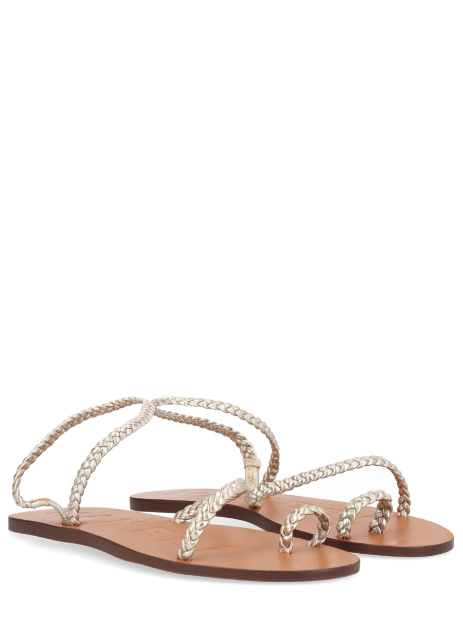 [MANEBI] Flat shoes SS26 Q4.4Y0_PLATINUM
