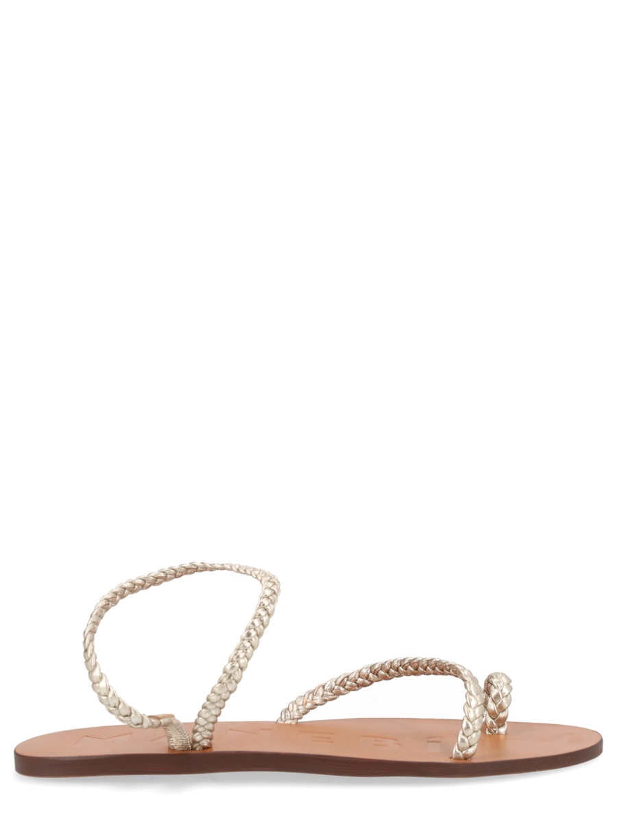 [MANEBI] Flat shoes SS26 Q4.4Y0_PLATINUM