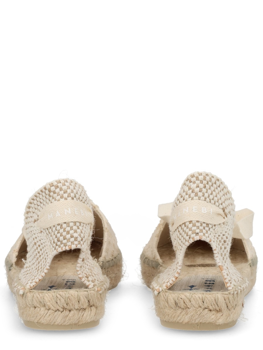 [MANEBI] Flat shoes SS26 Z9.9P0_NATURAL