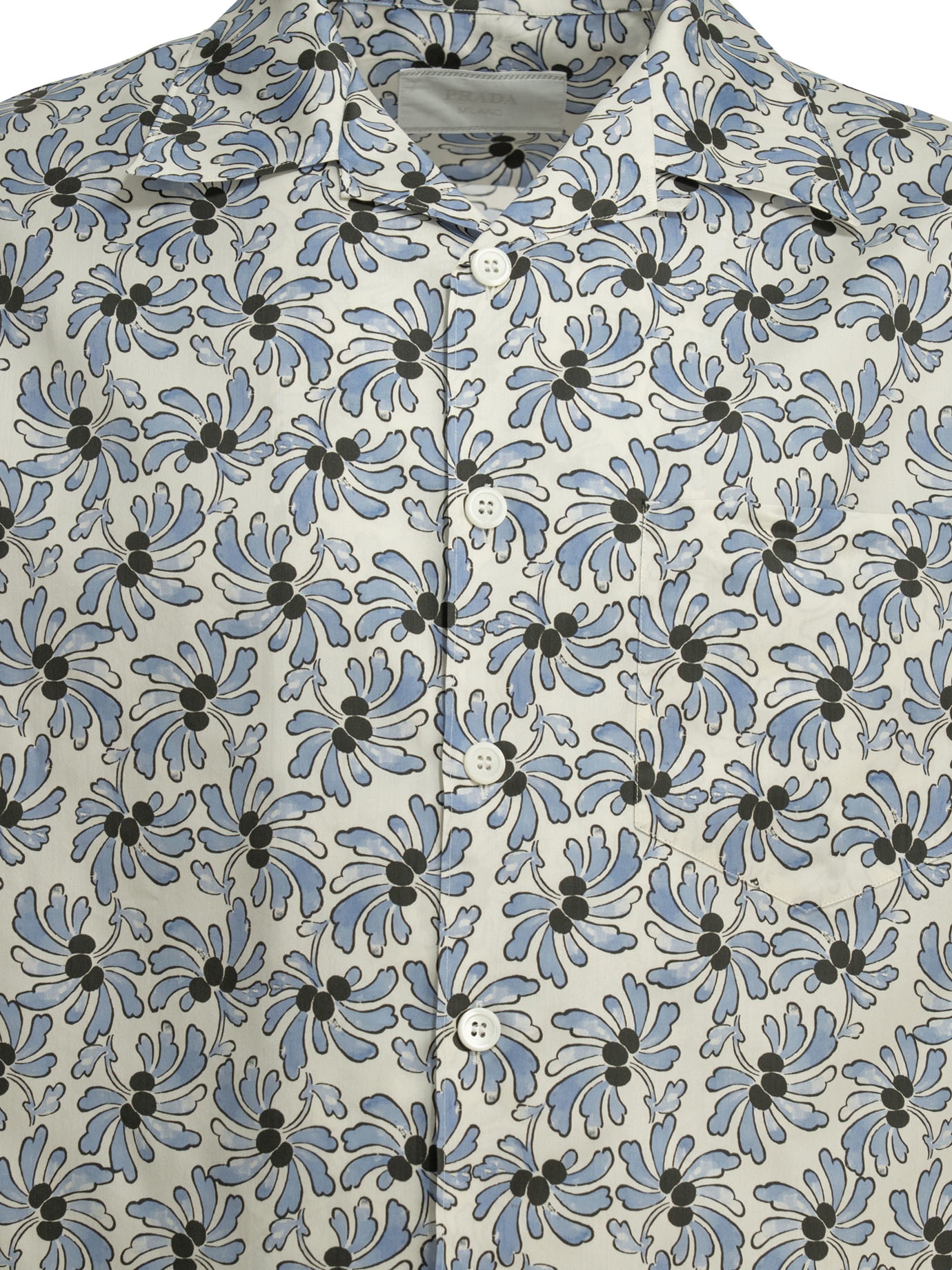 [Prada] Shirts Short Sleeve SS26 UCS41419GUF0EL0 S UMO