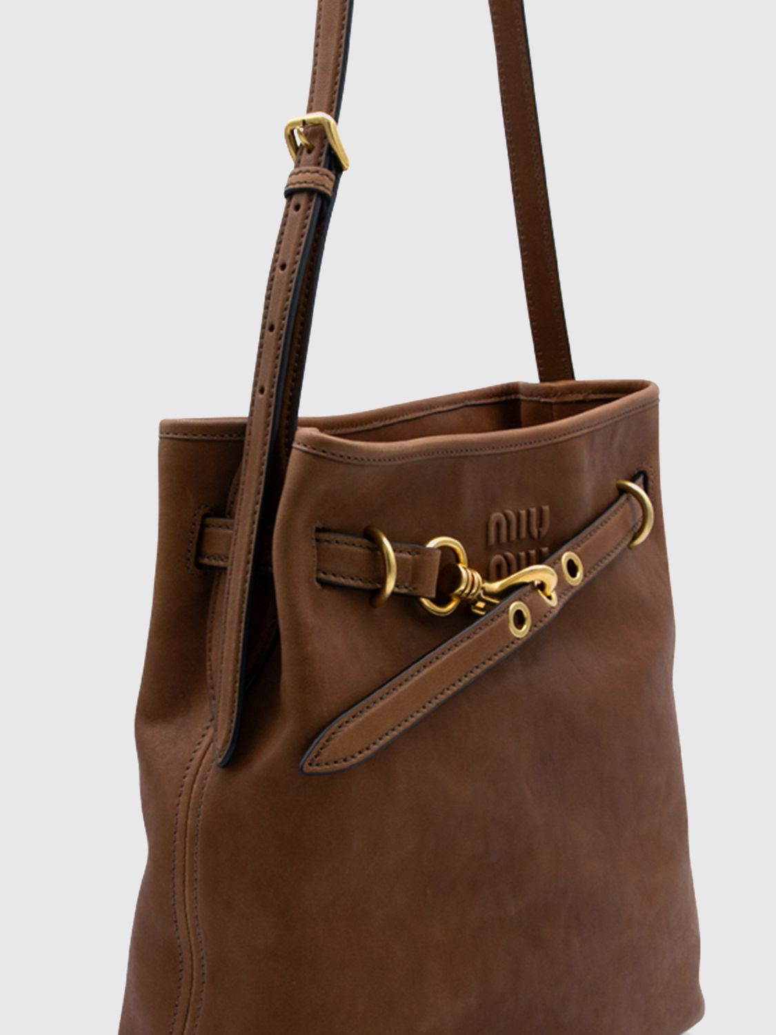 [Miu Miu] Shoulder bag SS26 5BE101VOOO2BBL F0316