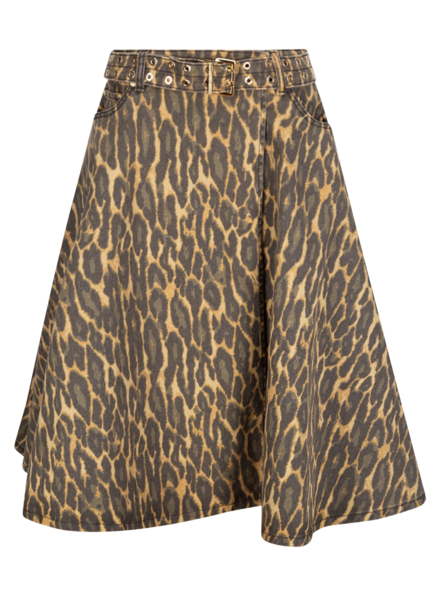 [GANNI] Midi skirt SS26 A1090089 894
