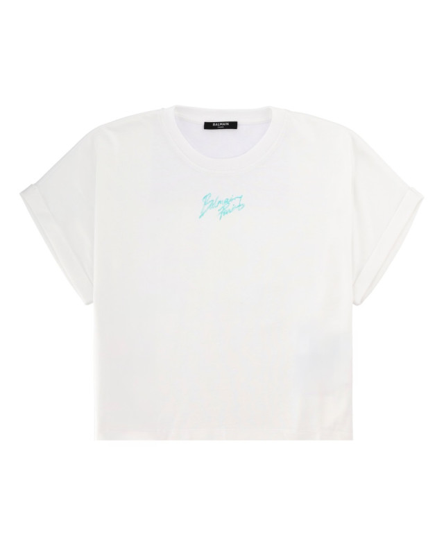 [Balmain] T-shirts Short Sleeve SS26 GF1EE005BD40_GXF