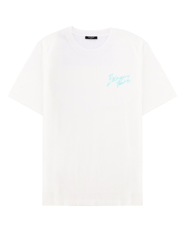 [Balmain] T-shirts Short Sleeve SS26 GH1EG000BD40_GXF