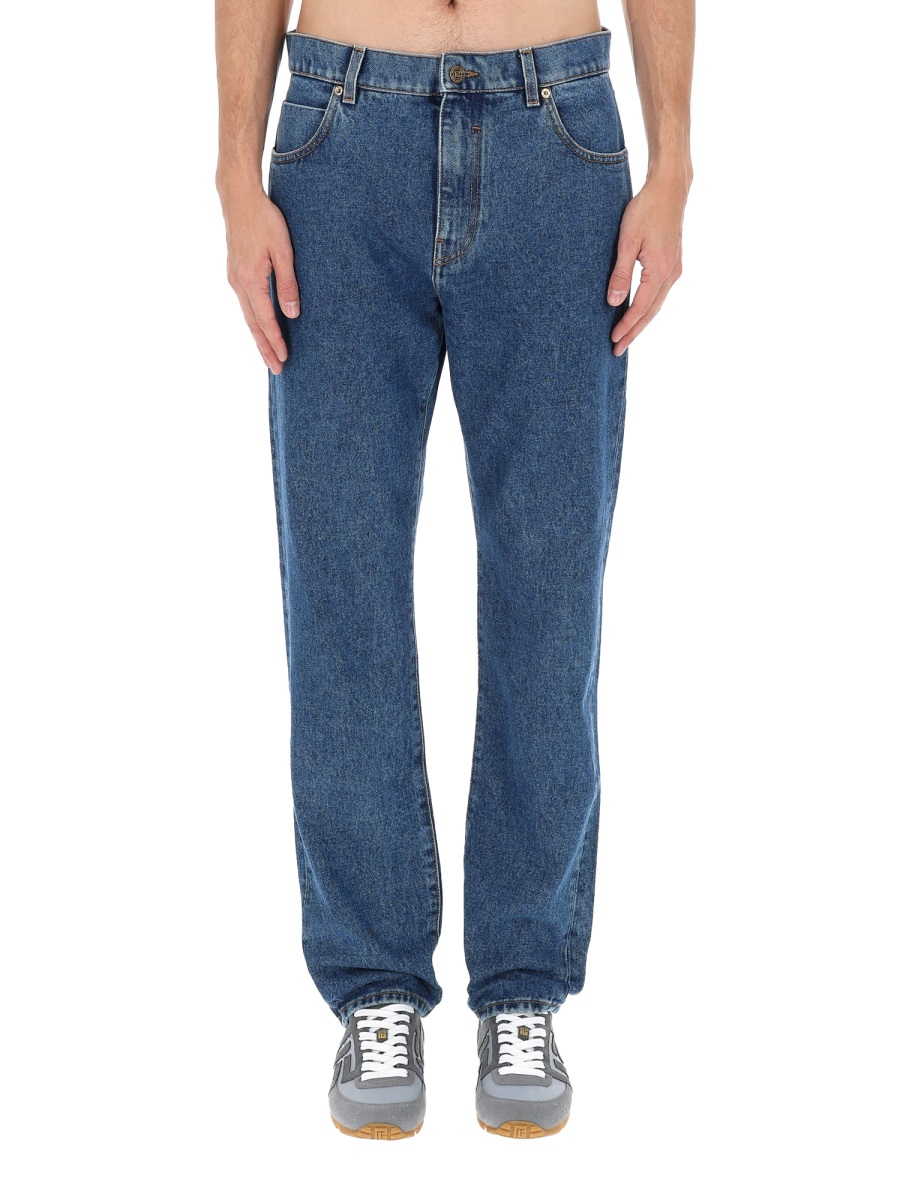 [Balmain] Jeans SS26 GH1MI043DG08_6EX