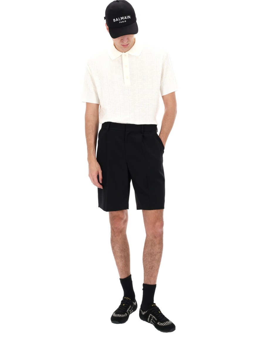 [Balmain] Shorts SS26 GH1PA185WD49_0PA