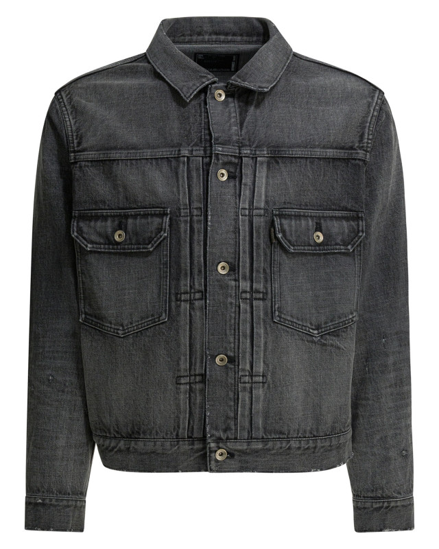 [Sacai] Denim jacket SS26 26-03964M001