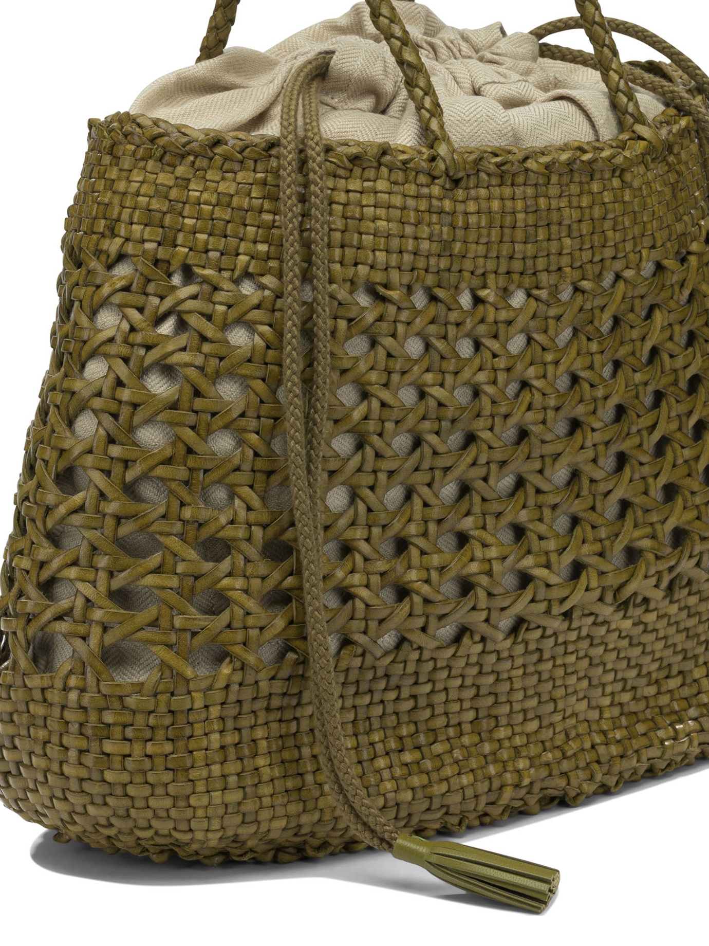 [DRAGON DIFFUSION] Tote bag SS26 8881BAMBOO GREEN