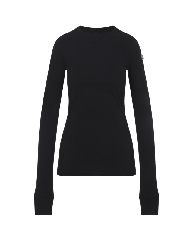 [Moncler X Rick Owens] T-shirts Long Sleeve SS26 MU01F8D01.89AHD