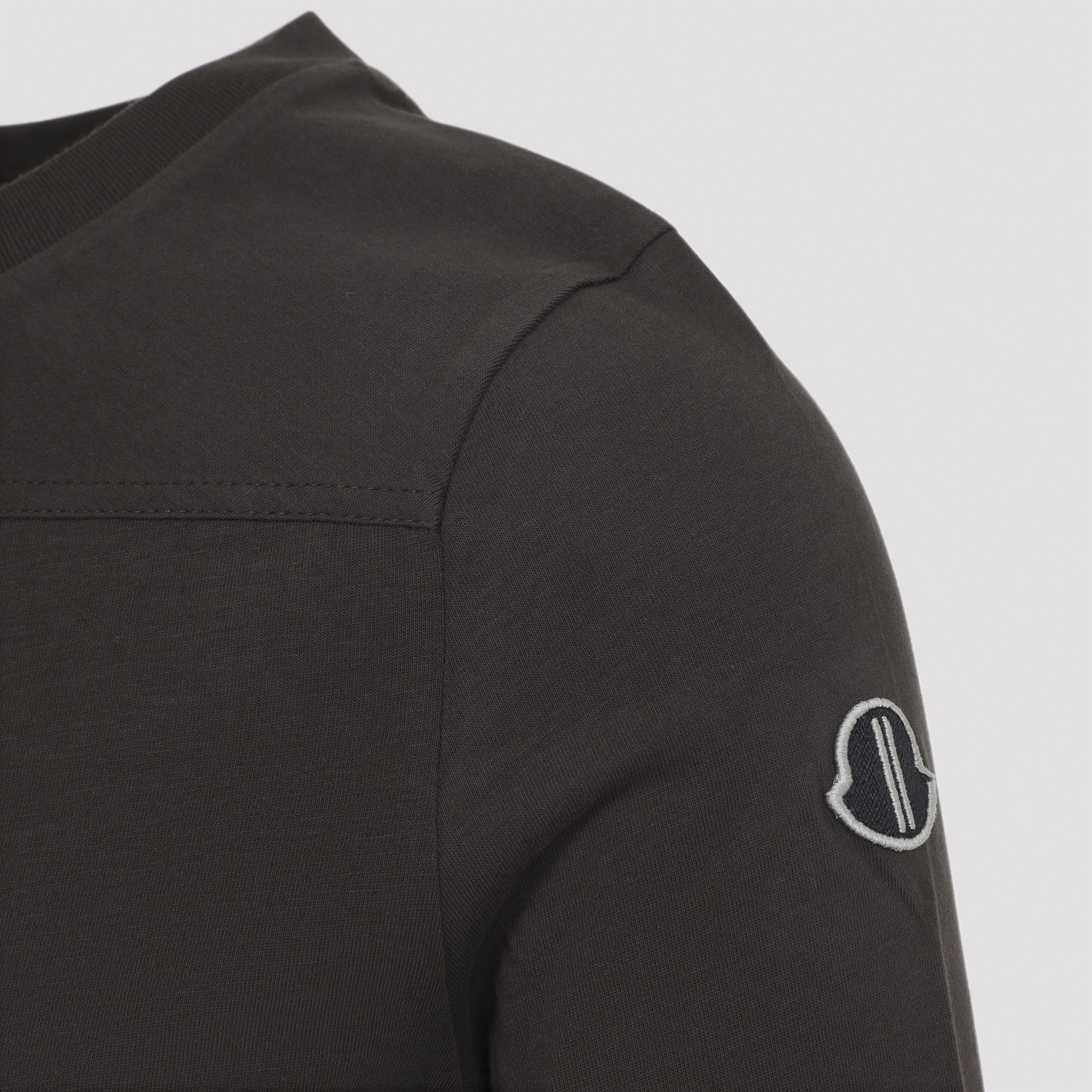 [Moncler X Rick Owens] T-shirts Long Sleeve SS26 MU01F8D01.89AHD