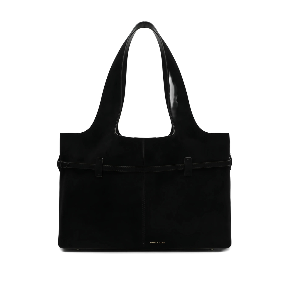 [Manu Atelier] Tote bag FW26 2026108 CAMBONCABA BLACK