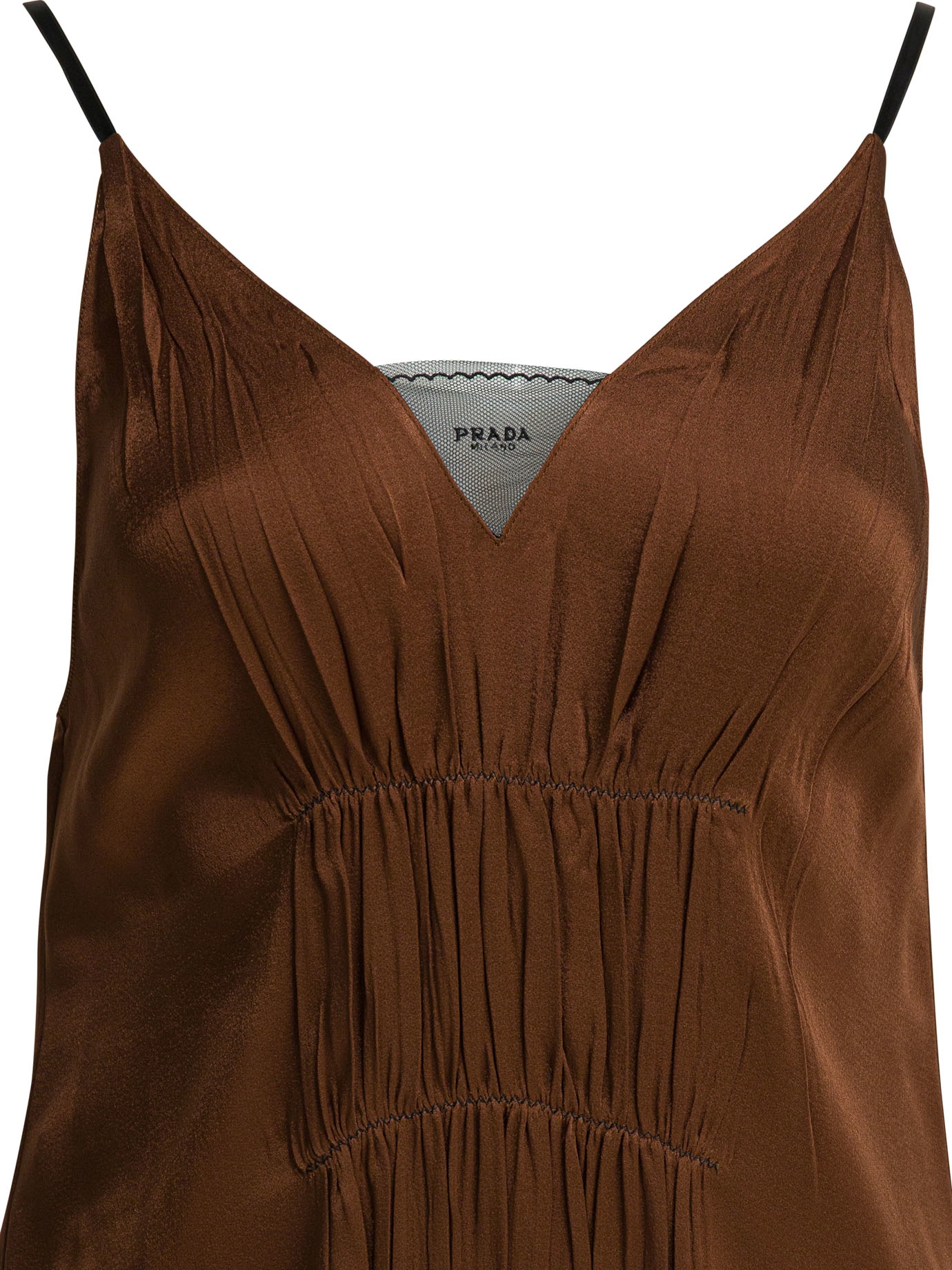 [Prada] Sleeveless dress SS26 P3R38R19CRF0005 S OOO