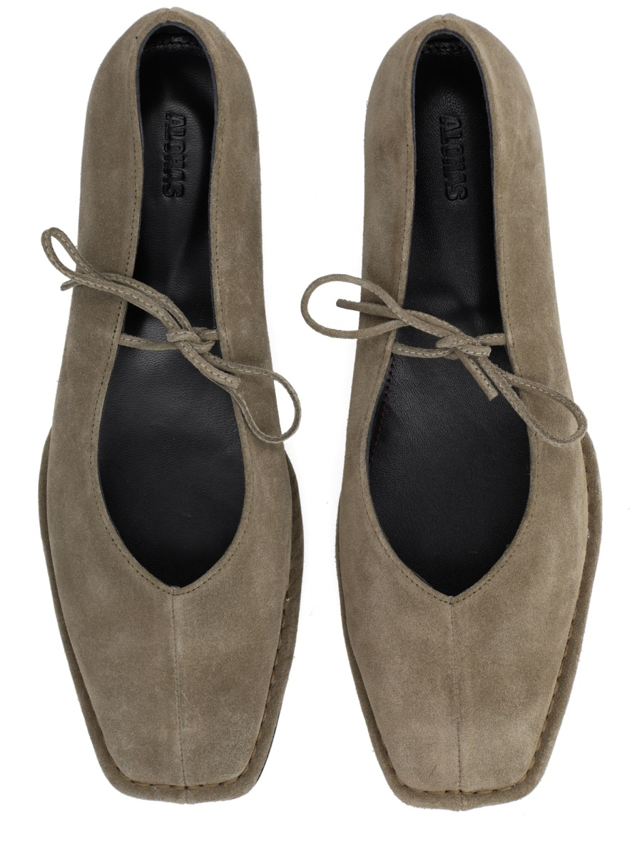 [ALOHAS] Flat shoes SS26 S100946-03_SWAYSUEDEKHAKI