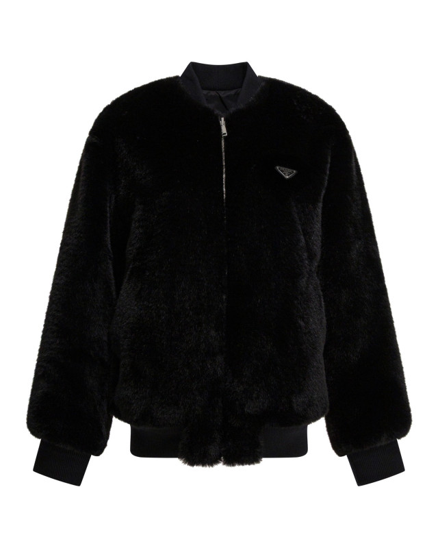 [Prada] Fur Jacket SS26 PZV01512DHF0002 S OOO