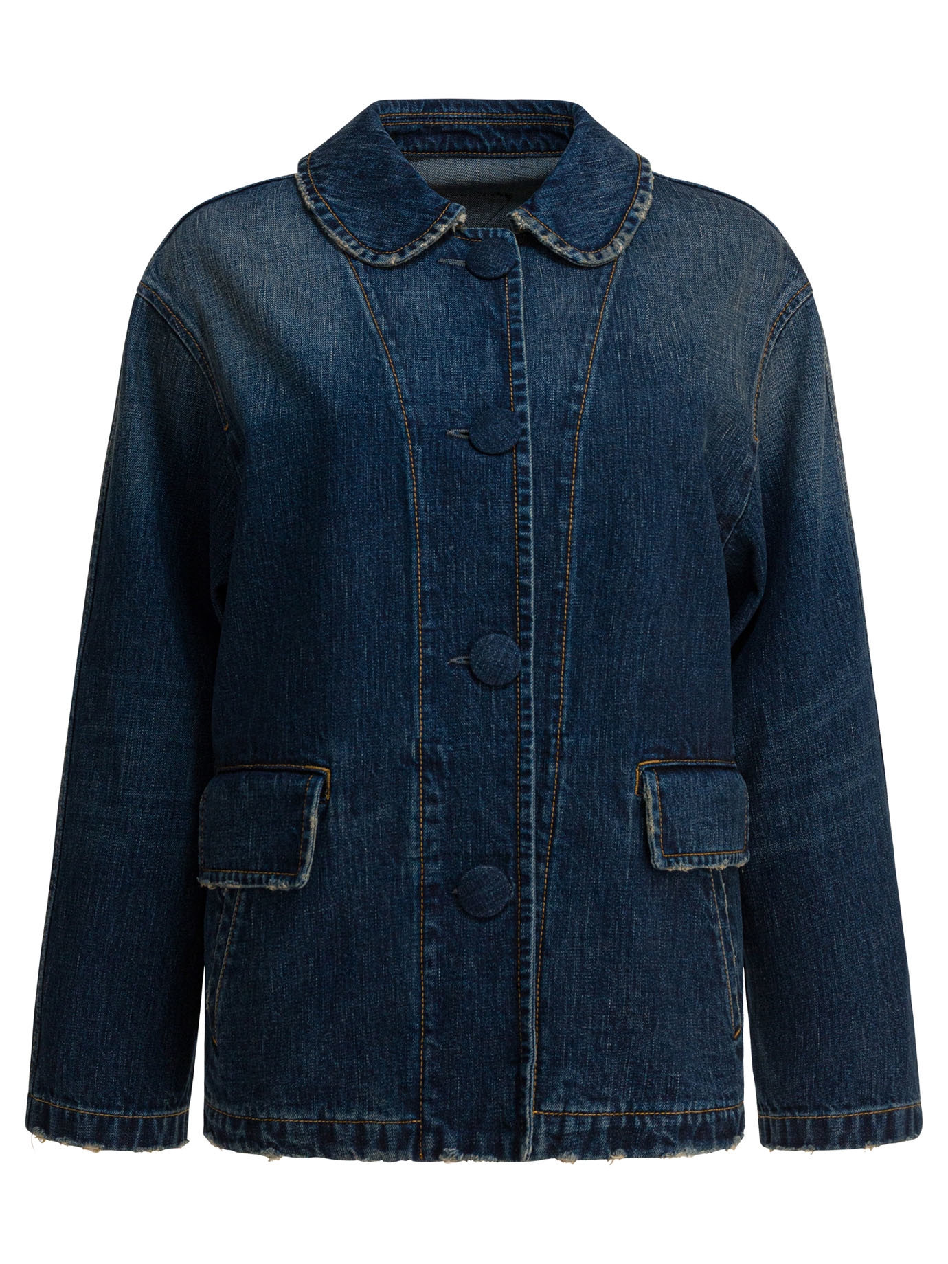 [Prada] Denim jacket SS26 GFB3331631F0008 S OOO