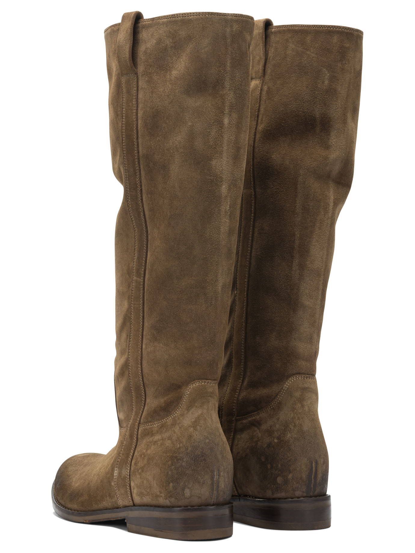 [Strategia] Long Boots SS26 A5896VELOUR CARAMEL+WASH