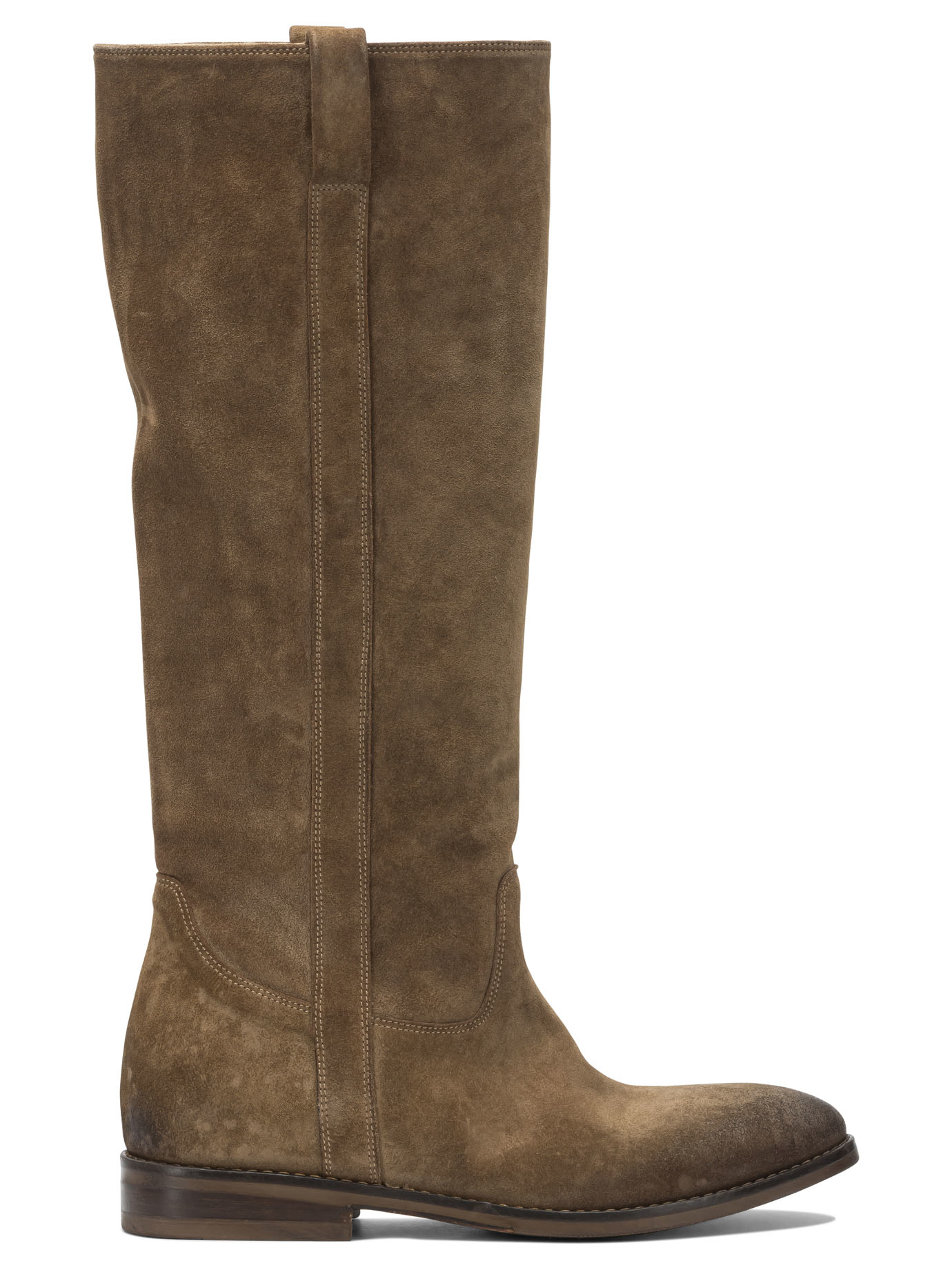 [Strategia] Long Boots SS26 A5896VELOUR CARAMEL+WASH