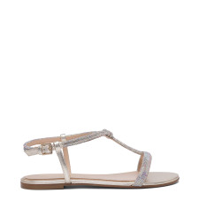 [Ninalilou] Sandals SS26 351102NAPPA LAM PLATINO