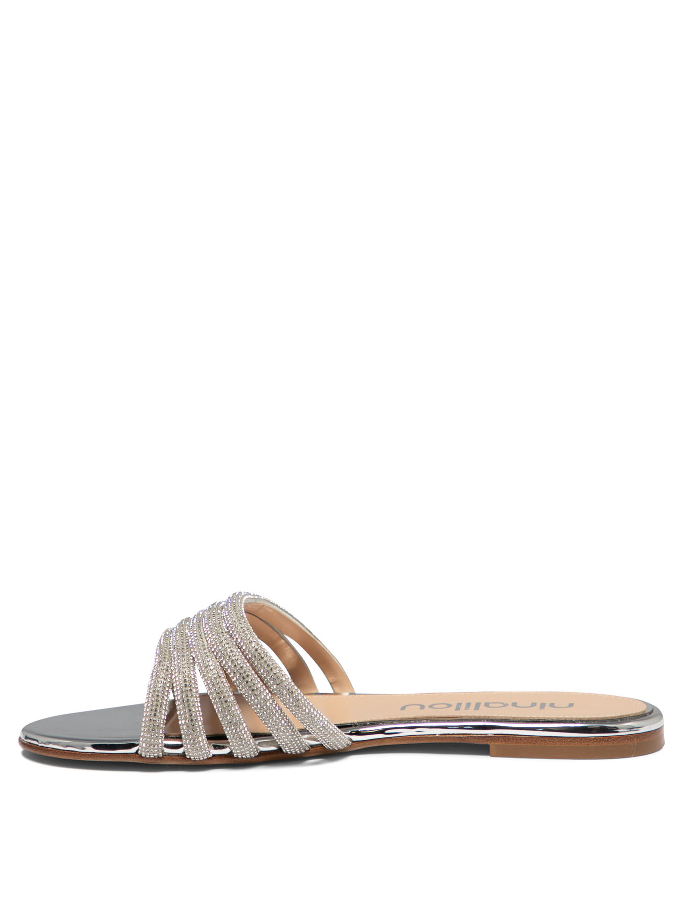 [Ninalilou] Sandals SS26 341151SPECCHIO ARGENTO