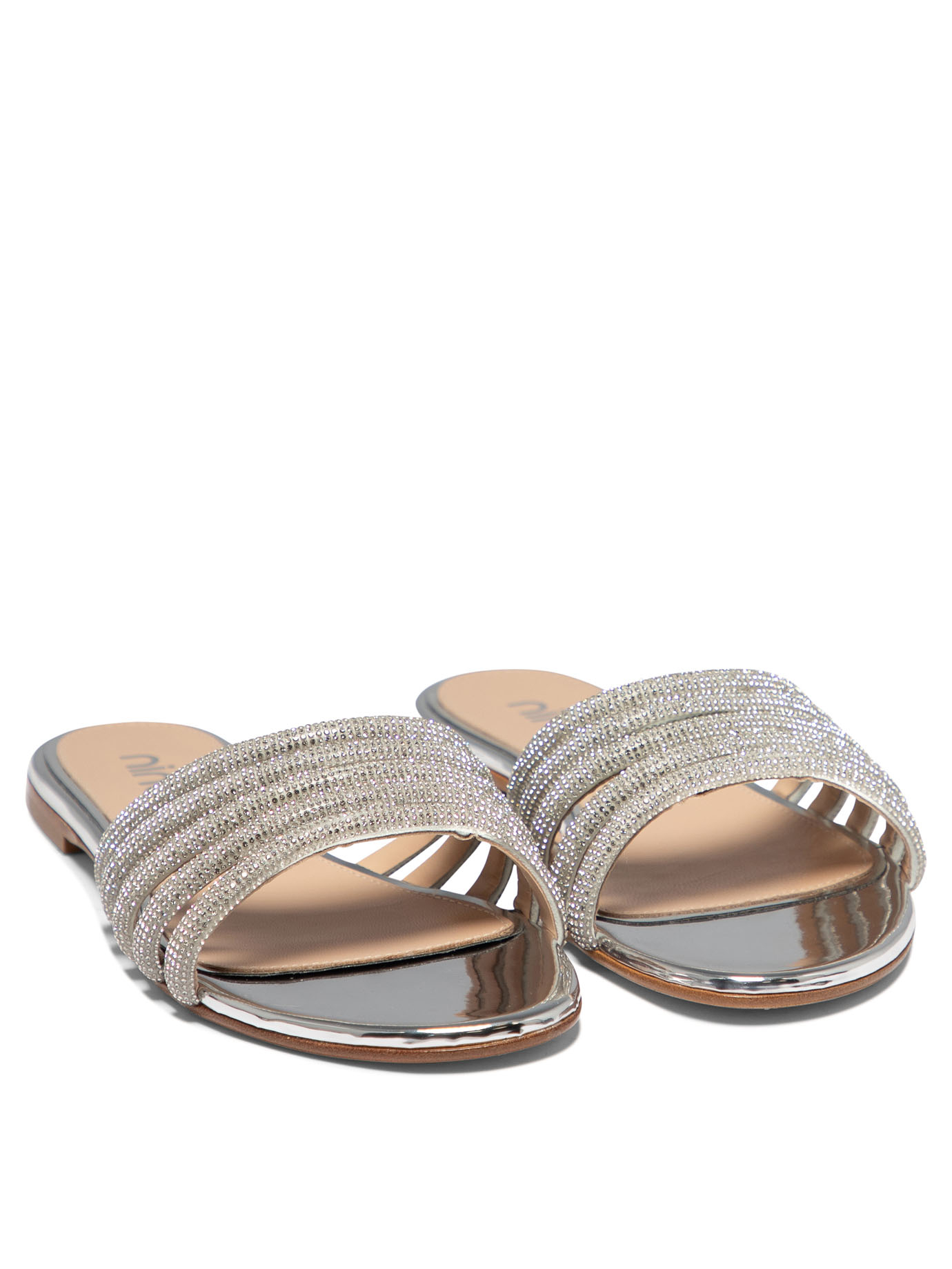 [Ninalilou] Sandals SS26 341151SPECCHIO ARGENTO