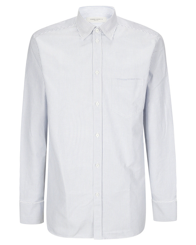 [GOLDEN GOOSE DELUXE BRAND] Shirts Long Sleeve SS24 GMP00246P000548 80197