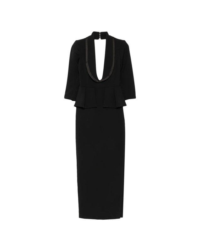 [ELISABETTA FRANCHI] Long sleeve dress FW26 ABR0866E2  110