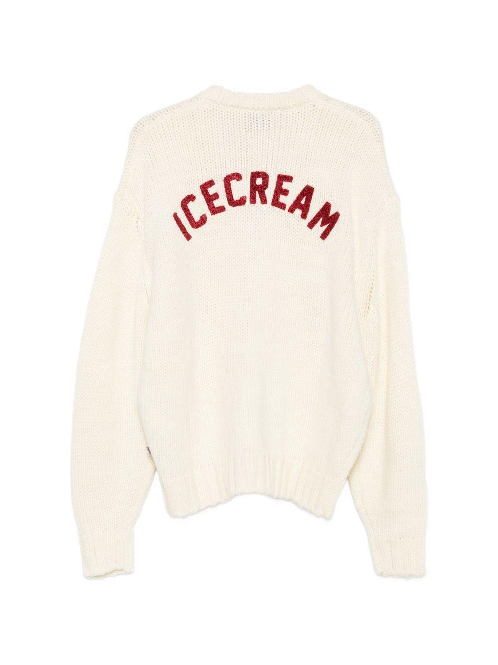 [ICECREAM] Cardigan FW26 ICKN26226ECRU